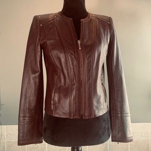 Leather jacket